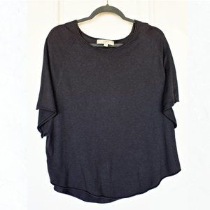 Grey Tunic Top | Ann Taylor LOFT | Women’s Shirt S